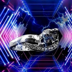 925 Sterling Silver alexandrite ring